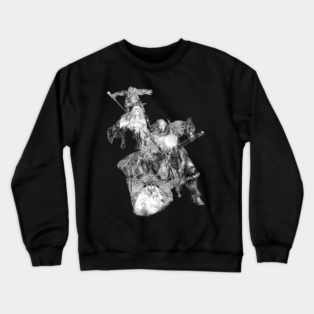 Anor Londo Crewneck Sweatshirt by andrerb